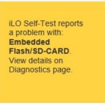 رفع خطای ilo seft-test error